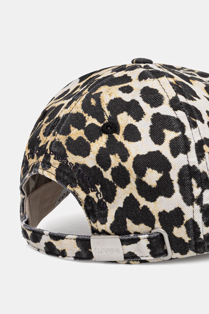 GANNI Women's cotton cap with a visor — photo 3