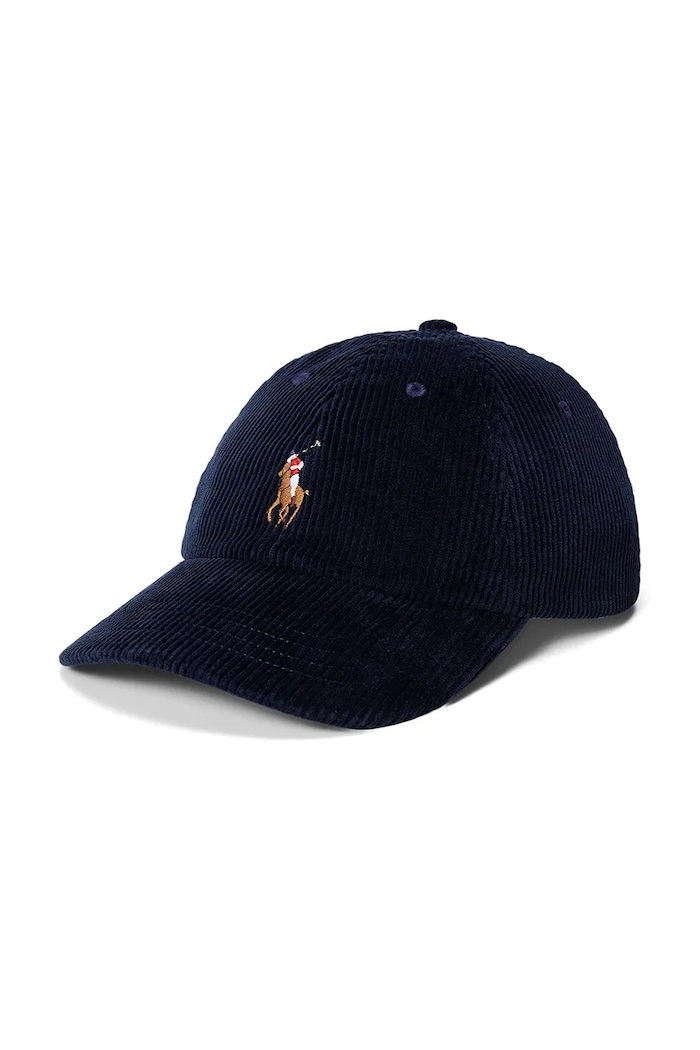 Polo Ralph Lauren cap with a visor corduroy Women's
