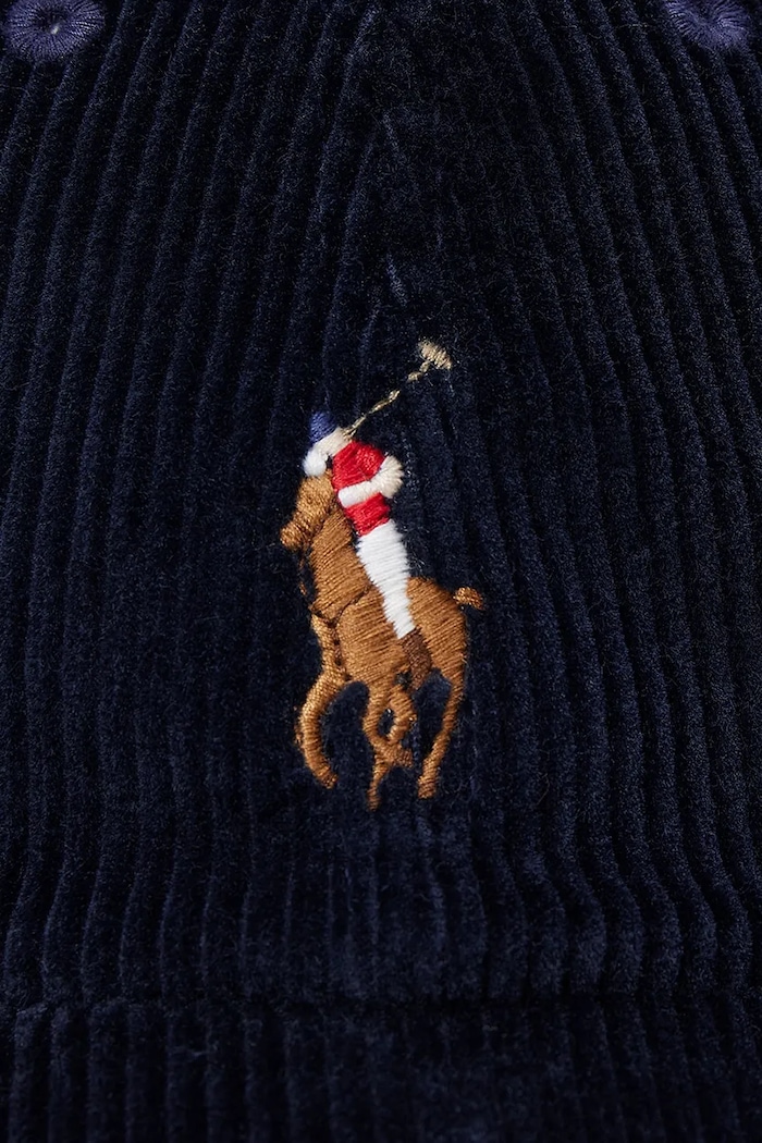Polo Ralph Lauren cap with a visor corduroy Women's — photo 3