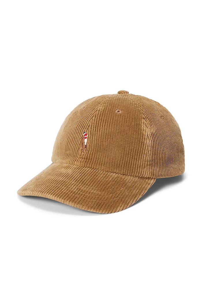Polo Ralph Lauren cap with a visor corduroy Women's