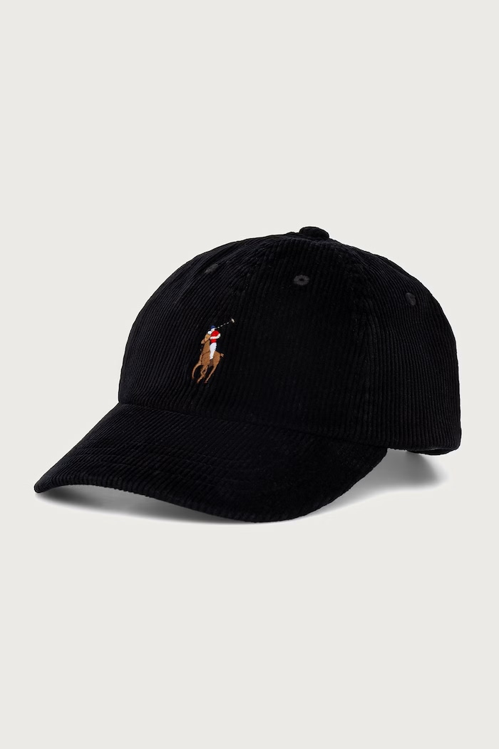 Polo Ralph Lauren cap with a visor corduroy Women's