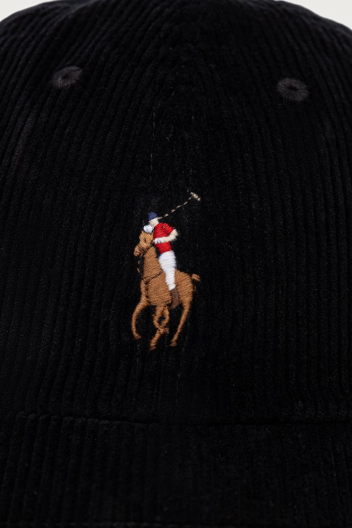Polo Ralph Lauren cap with a visor corduroy Women's — photo 2