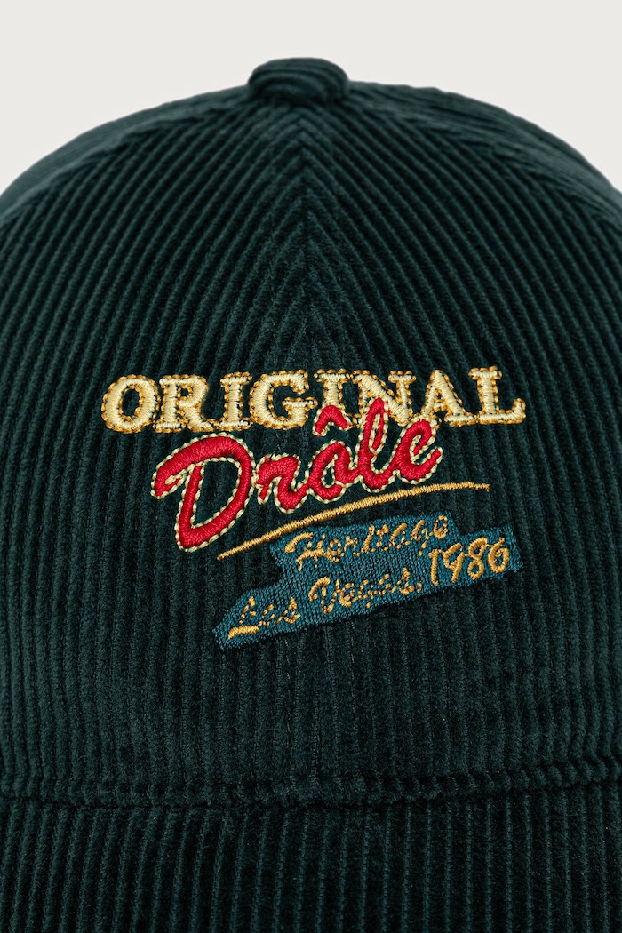 Drôle de Monsieur Original Drule Corduroy cap with a visor men's — photo 2