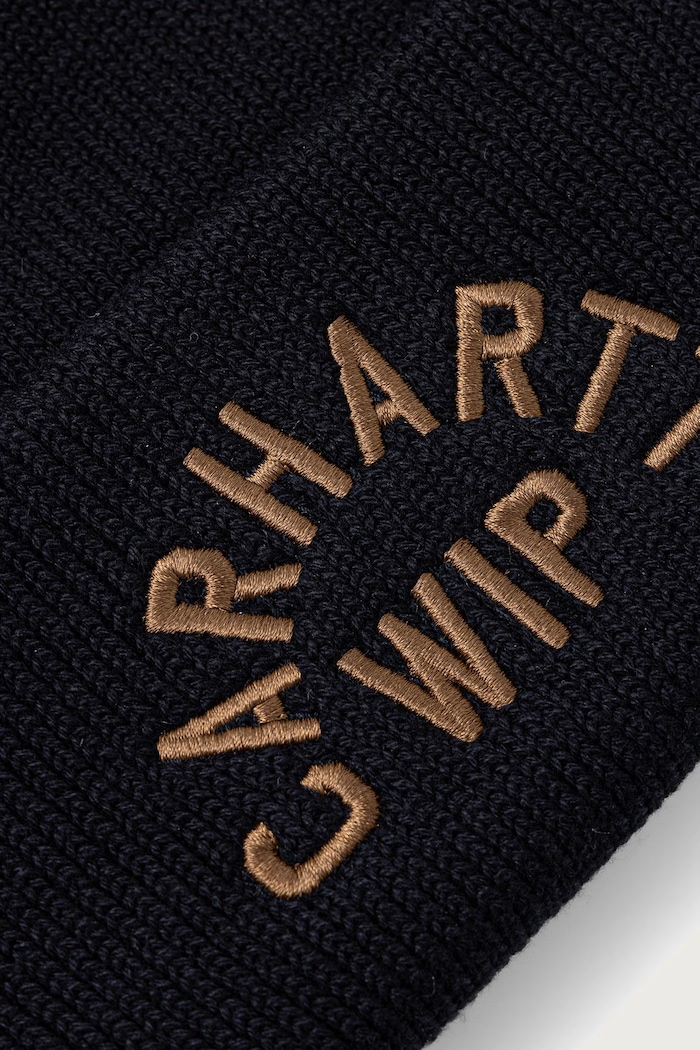 Carhartt WIP Arch Script Beanie hat cotton Men's — photo 2