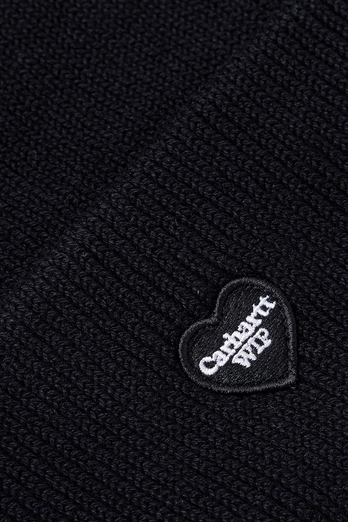 Carhartt WIP Small Heart Beanie hat cotton Men's — photo 2