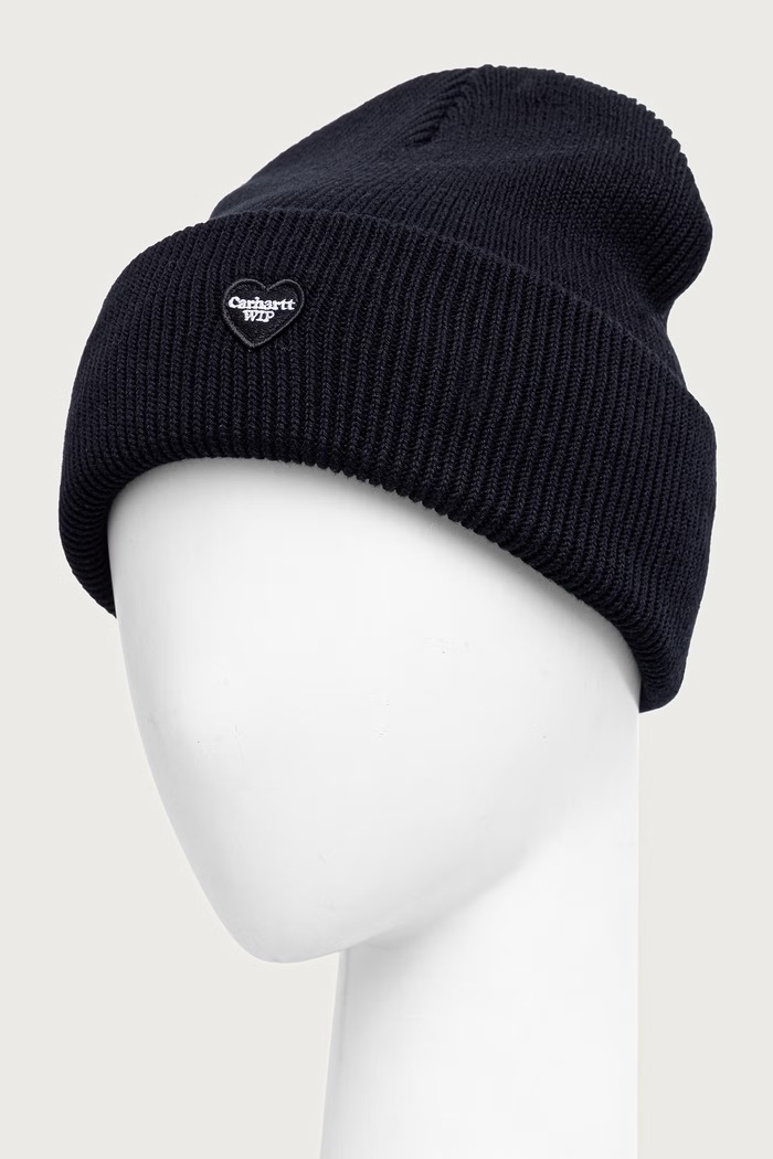 Carhartt WIP Small Heart Beanie hat cotton Men's — photo 3