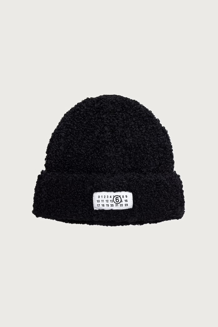MM6 Maison Margiela hat with added wool