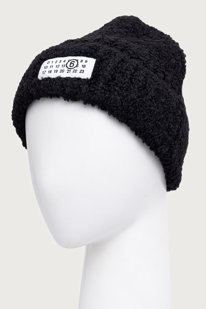 MM6 Maison Margiela hat with added wool — photo 3
