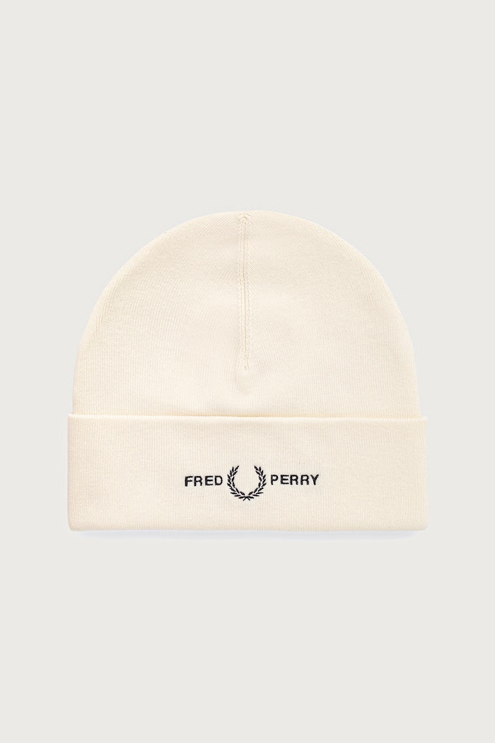Fred Perry beanie with cotton