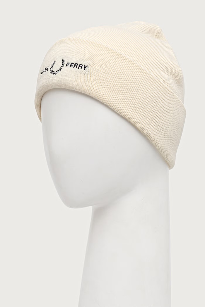 Fred Perry beanie with cotton — photo 2