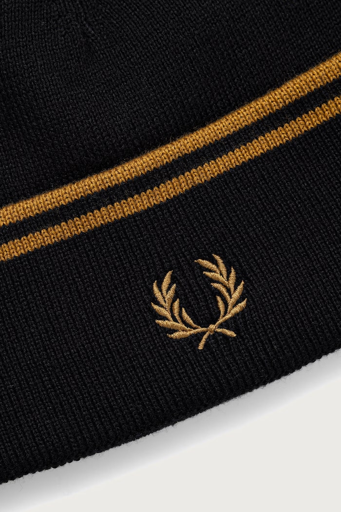 Fred Perry beanie with wool — photo 3