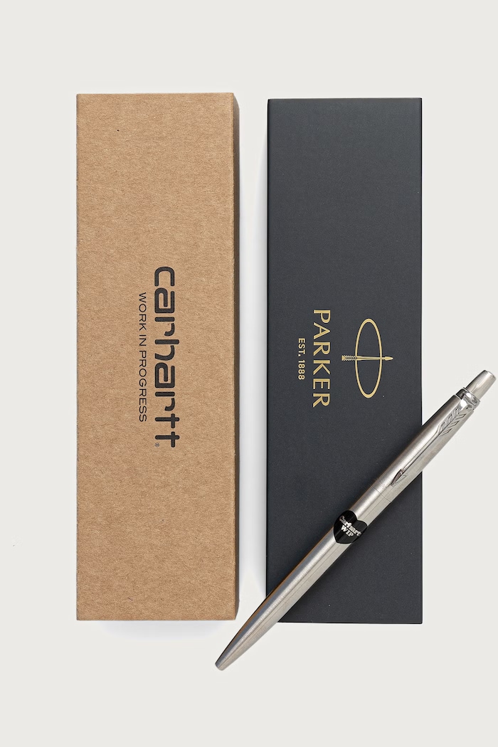 Carhartt WIP Parker Jotter Heart Pen multifunction pen stainless steel — photo 4