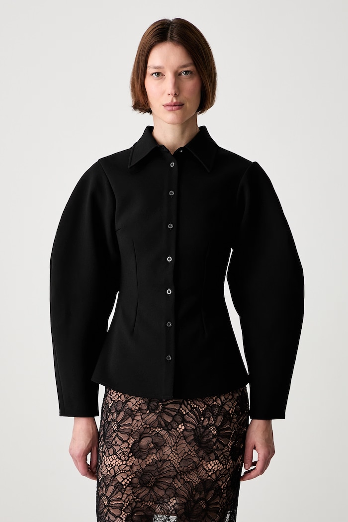 Rotate SUITING FITTED shirt Women's