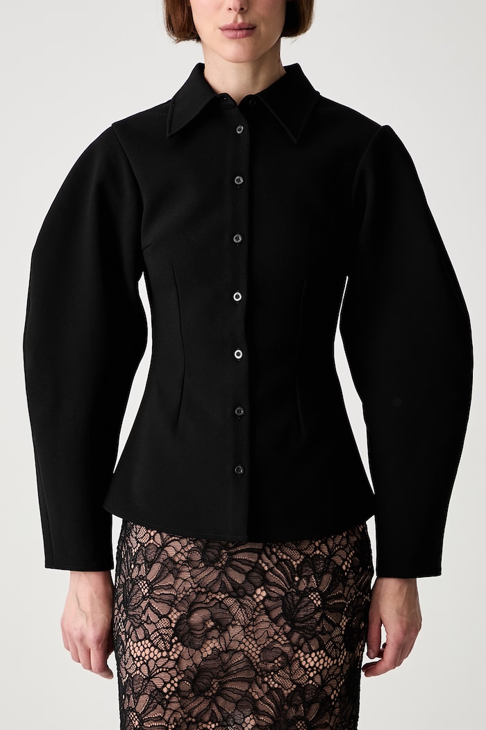 Rotate SUITING FITTED shirt Women's — photo 4