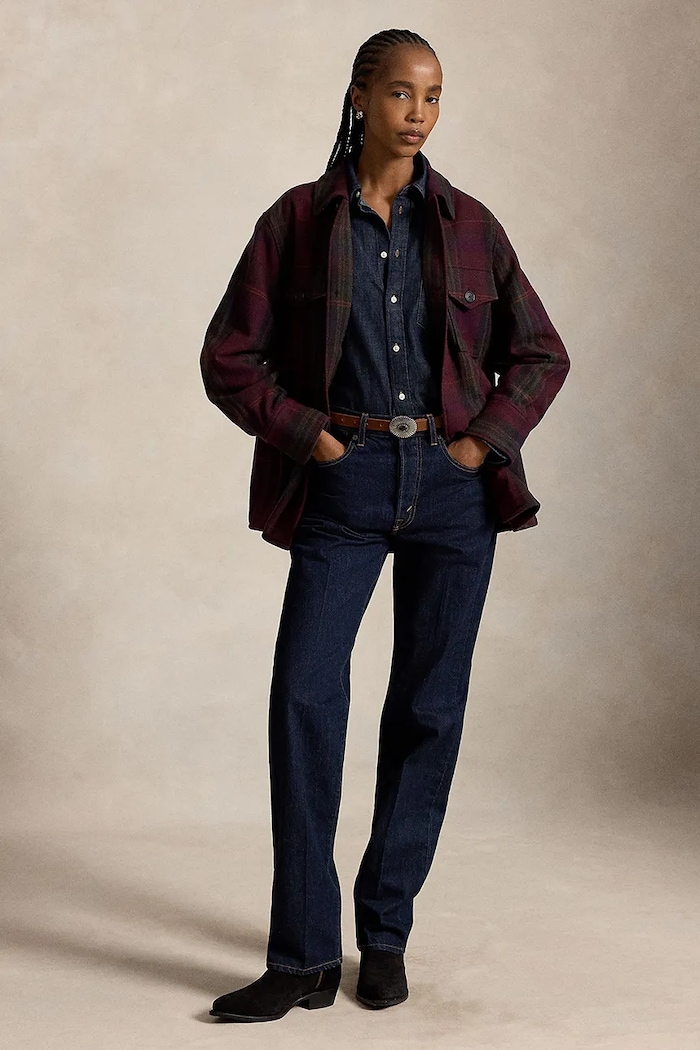 Polo Ralph Lauren shirt denim Women's — photo 3