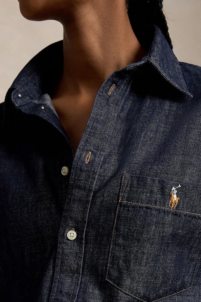 Polo Ralph Lauren shirt denim Women's — photo 4