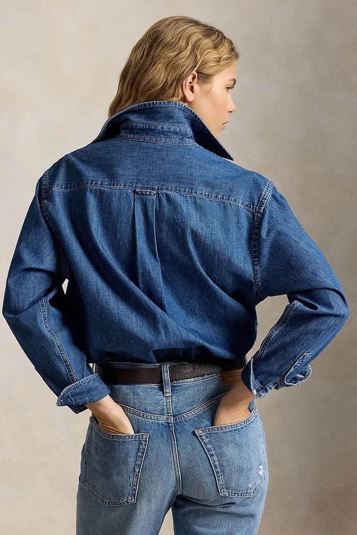 Polo Ralph Lauren shirt denim Women's — photo 2