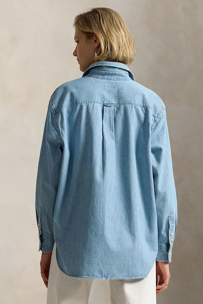 Polo Ralph Lauren shirt denim Women's — photo 2