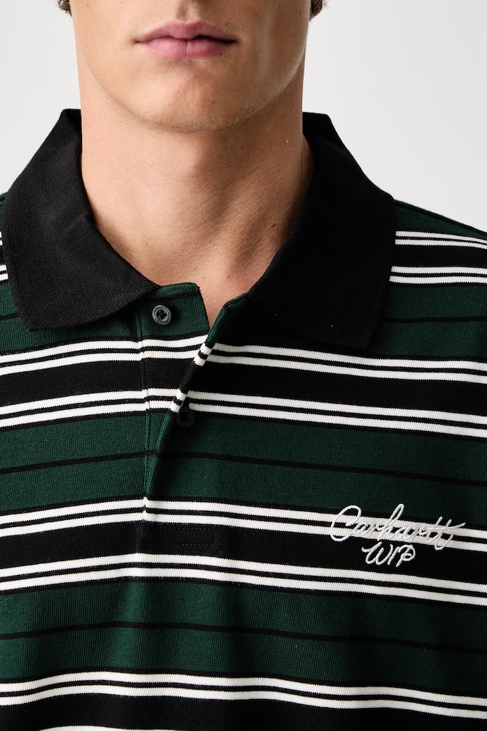 Carhartt WIP Devitt Rugby Shirt longsleeve Men's cotton — photo 6