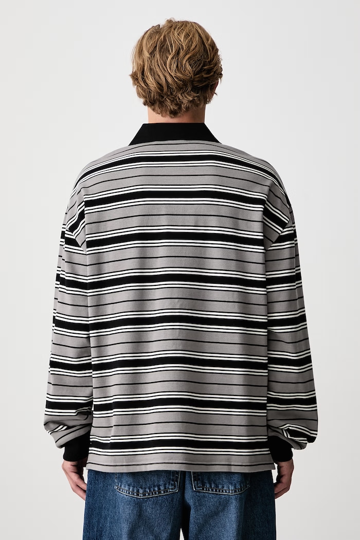 Carhartt WIP Devitt Rugby Shirt longsleeve Men's cotton — photo 3