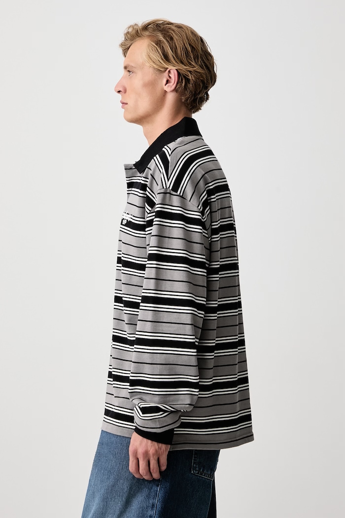 Carhartt WIP Devitt Rugby Shirt longsleeve Men's cotton — photo 4