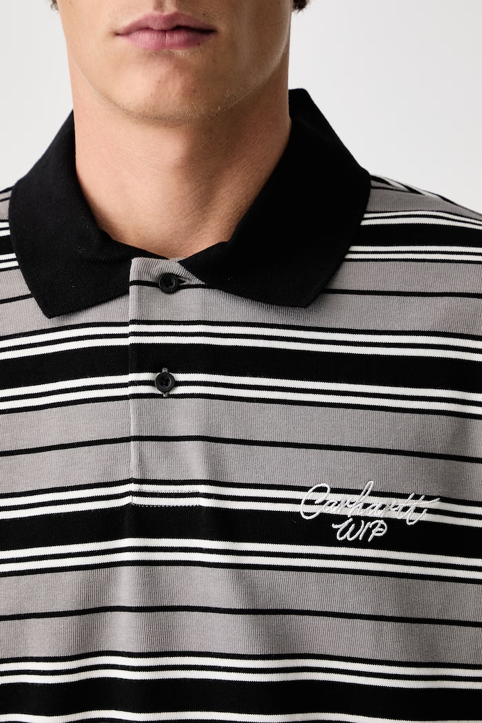 Carhartt WIP Devitt Rugby Shirt longsleeve Men's cotton — photo 6