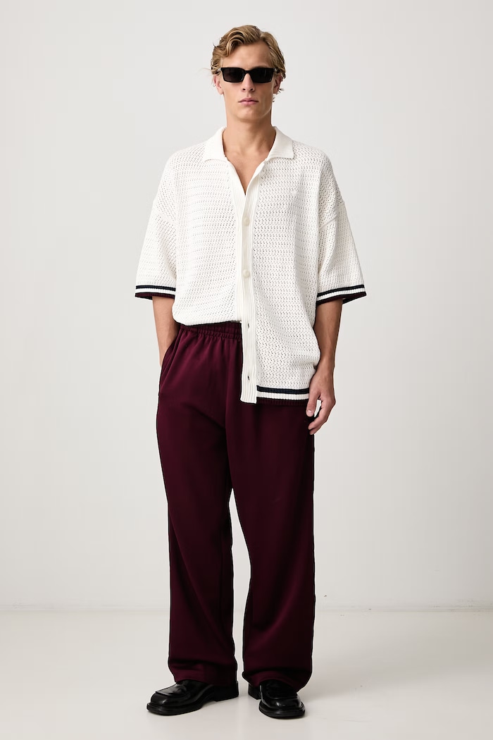 adidas Originals Crochet shirt cotton Men's — photo 2