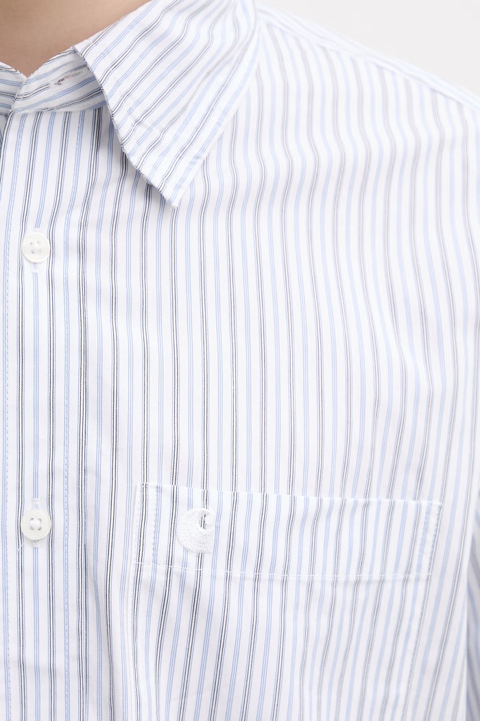 Carhartt WIP L/S Keene shirt cotton Men's — photo 4