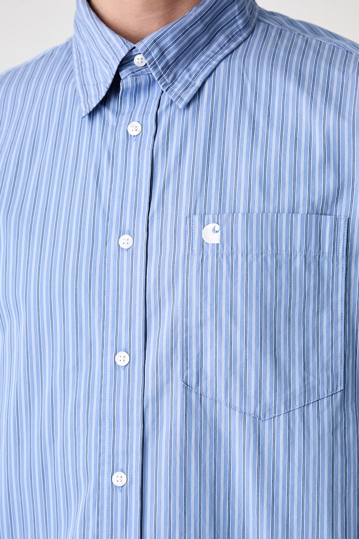 Carhartt WIP L/S Keene shirt cotton Men's — photo 5
