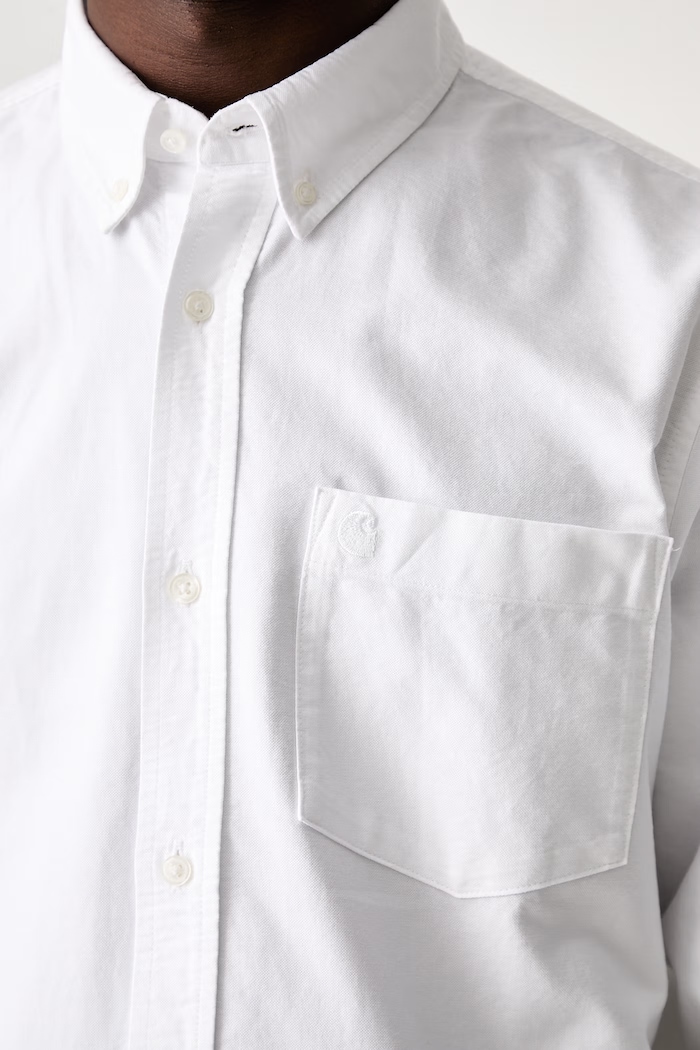 Carhartt WIP L/S C-Logo shirt cotton Men's — photo 5