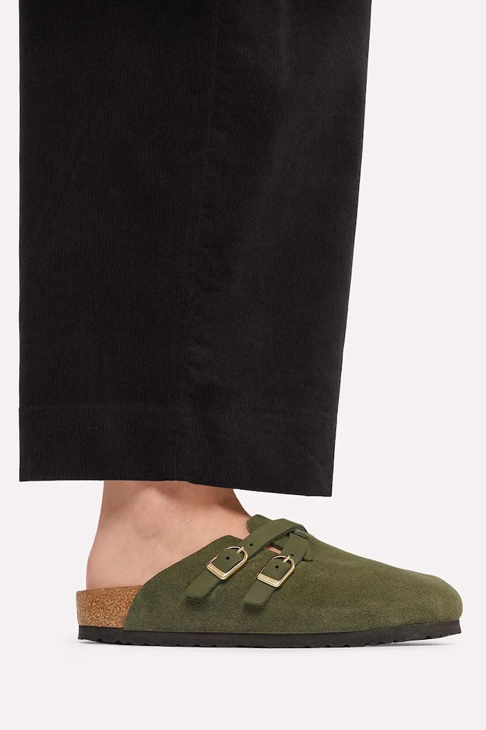 Birkenstock Blair D-Buckle LEVE slides mules Women's suede — photo 6