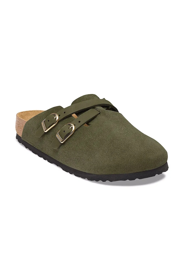 Birkenstock Blair D-Buckle LEVE slides mules Women's suede — photo 2