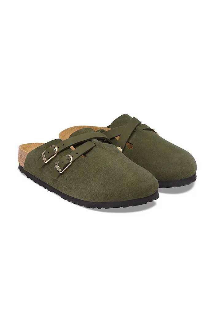 Birkenstock Blair D-Buckle LEVE slides mules Women's suede — photo 3