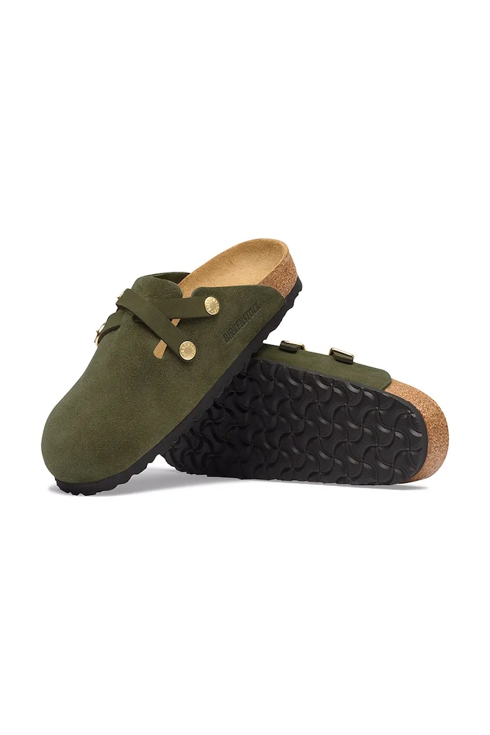 Birkenstock Blair D-Buckle LEVE slides mules Women's suede — photo 4