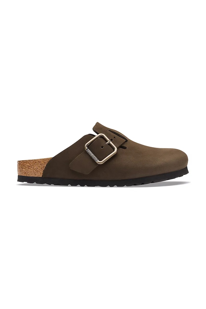 Birkenstock Boston WB LENB slides mules Women's nubuck