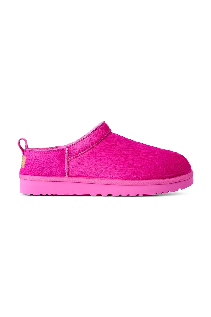 UGG W Classic Micro Calf Hair slippers Women's leather