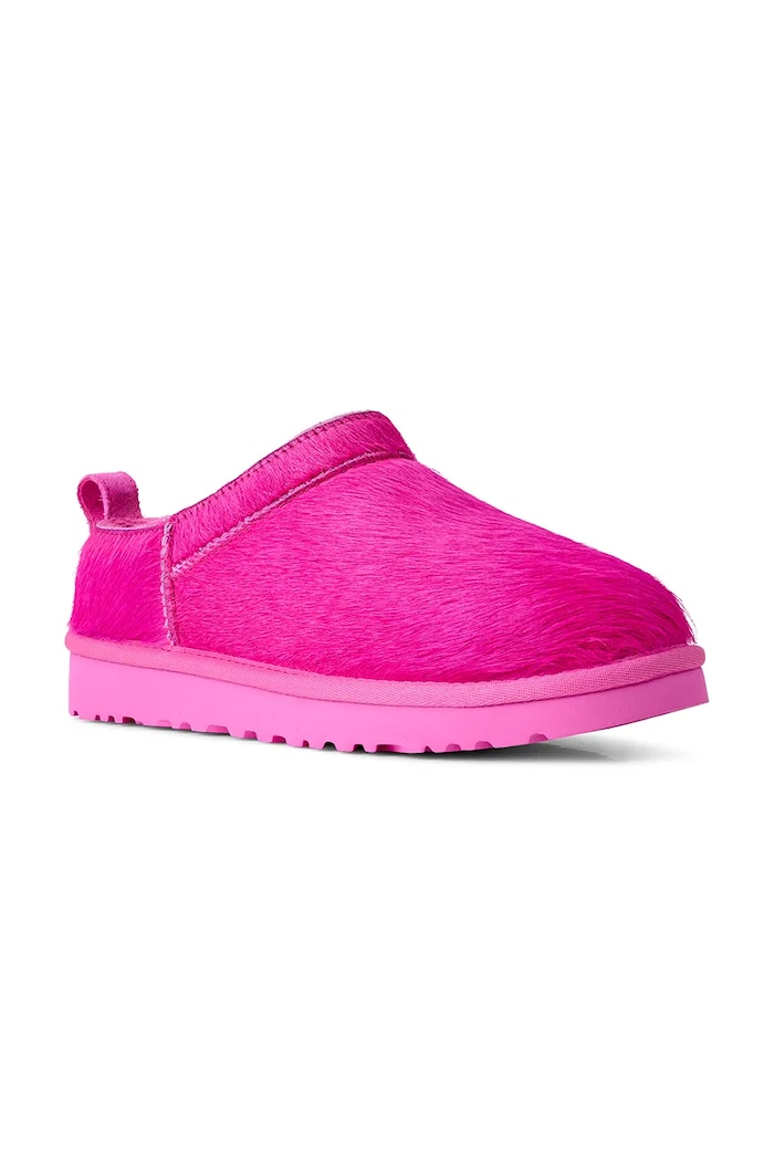 UGG W Classic Micro Calf Hair slippers Women's leather — photo 2