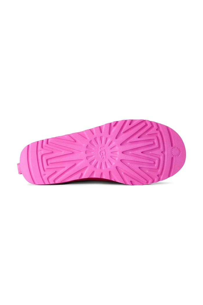 UGG W Classic Micro Calf Hair slippers Women's leather — photo 6
