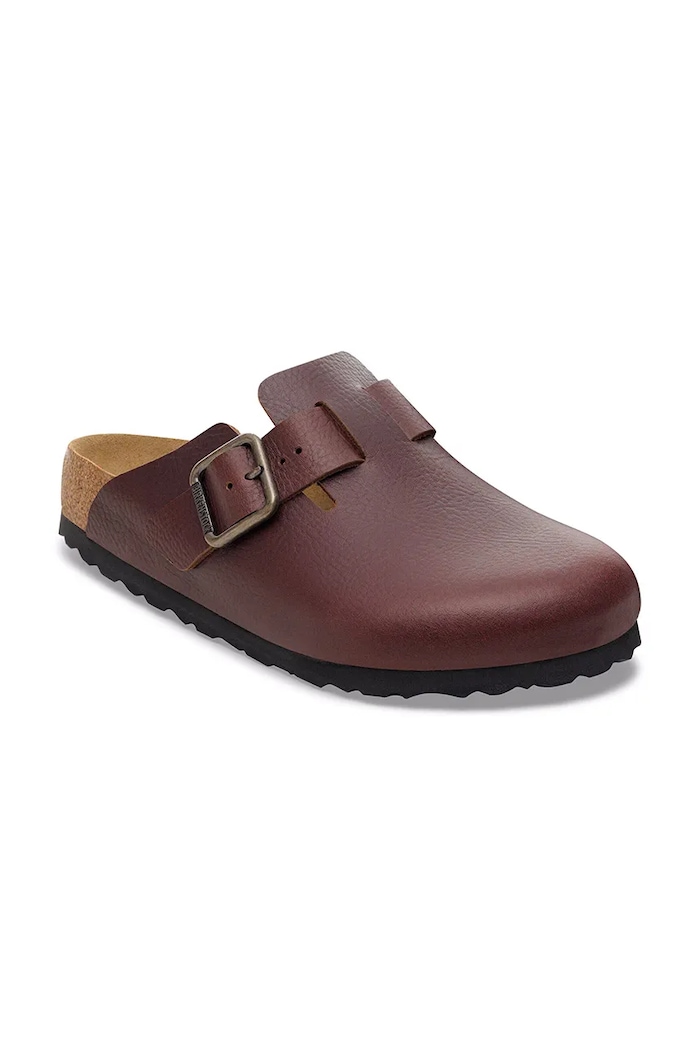 Birkenstock Boston WB LE Men's leather slides mules — photo 2