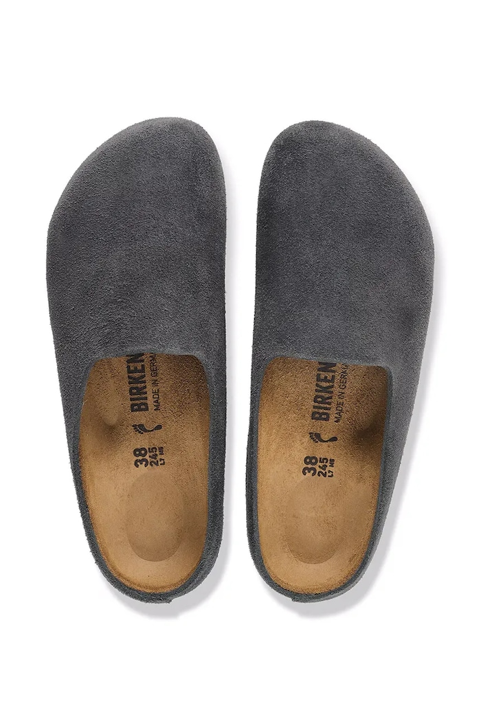 Birkenstock Amsterdam Wrapped LEVE slippers men's suede — photo 5