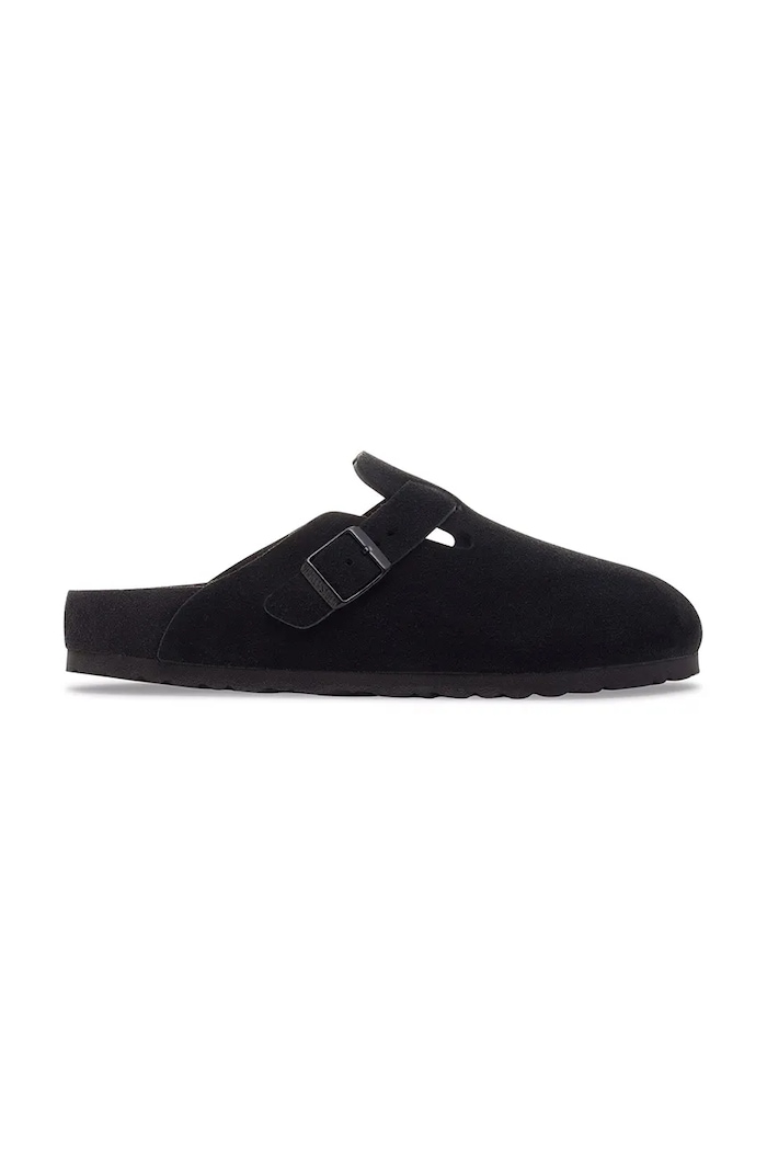 Birkenstock Boston EXQ LEVE Men's suede mules