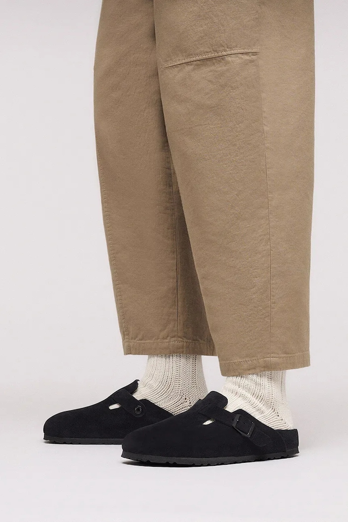 Birkenstock Boston EXQ LEVE Men's suede mules — photo 6