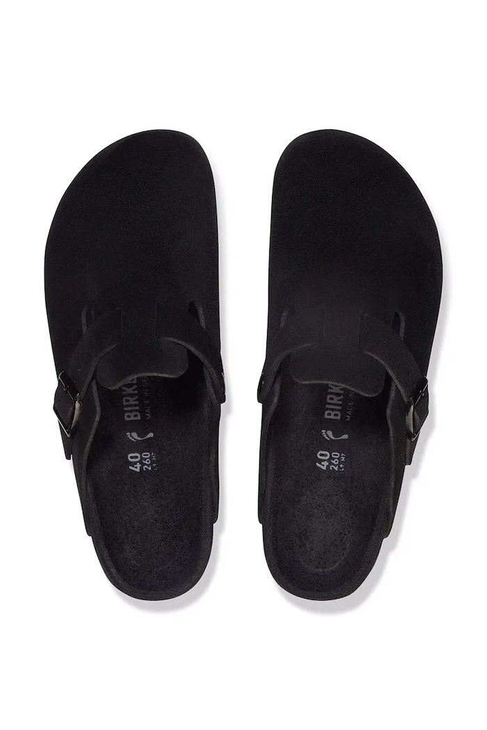 Birkenstock Boston EXQ LEVE Men's suede mules — photo 5