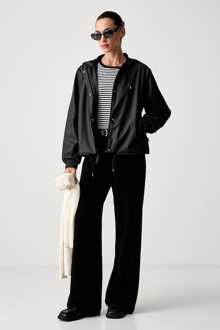 Rains String W Jacket W3 short jacket Women's — photo 2
