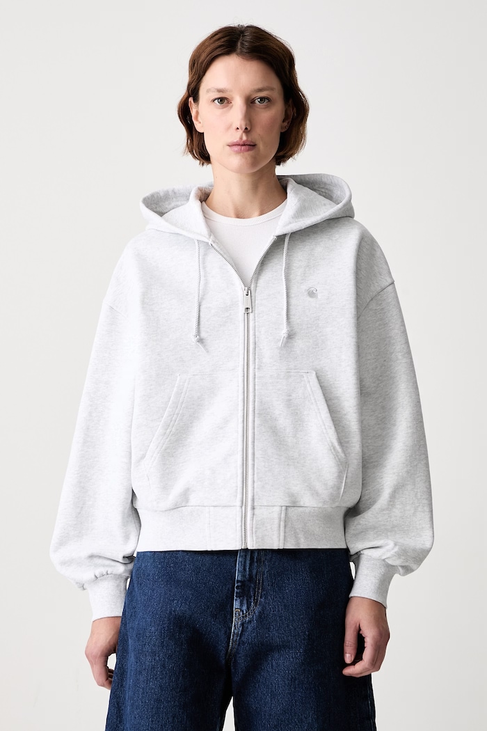 Carhartt WIP W Hooded Casey zip-up hoodie cotton Women's