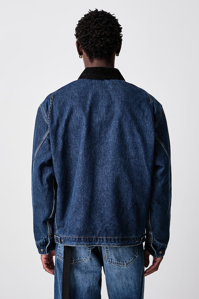 Carhartt WIP OG Detroit Jacket short jacket denim Men's — photo 3