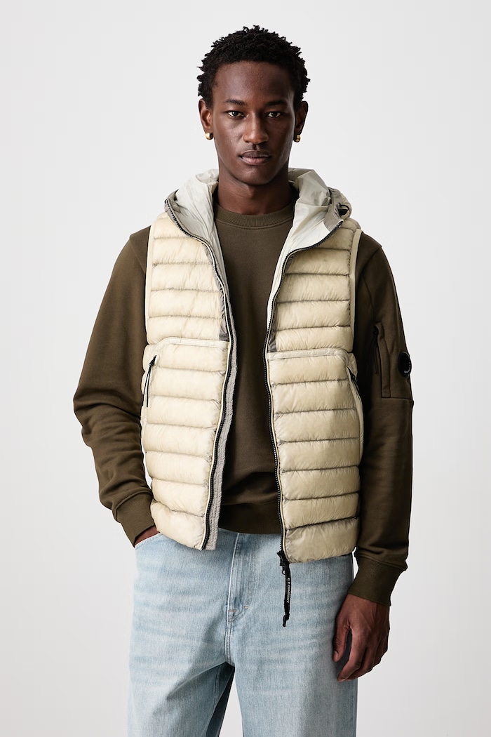 C.P. Company down sleeveless jacket Men's