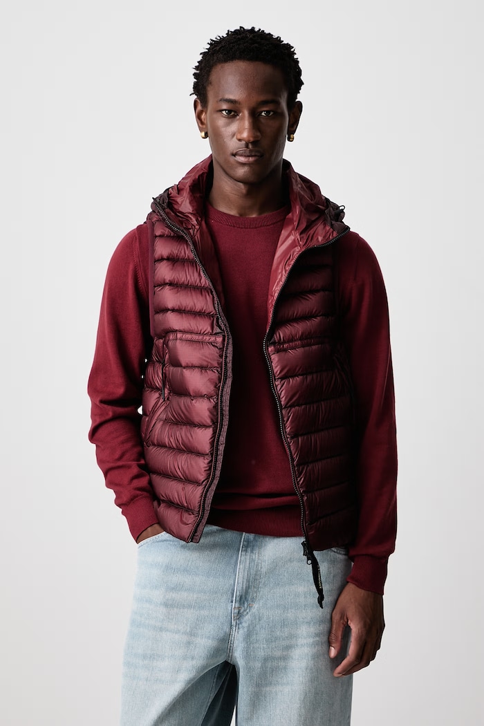 C.P. Company down sleeveless jacket Men's