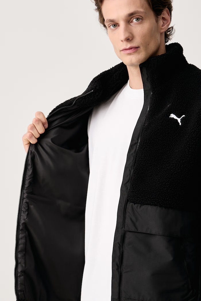 Puma Sherpa short jacket Men's — photo 5