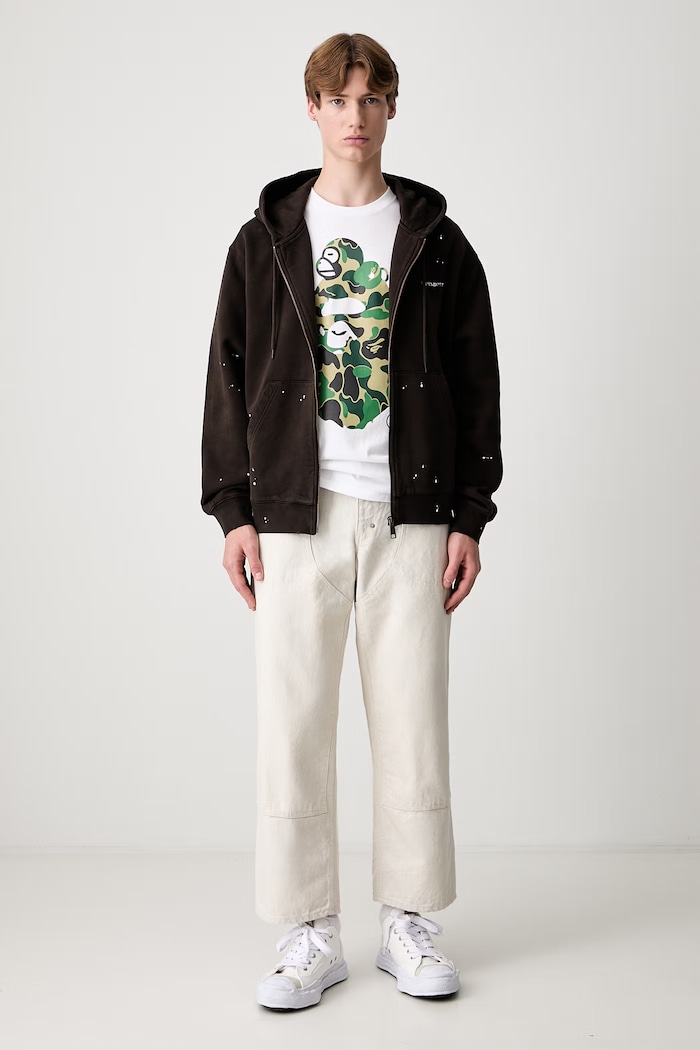 Carhartt WIP Hooded Painter zip-up hoodie cotton Men's — photo 5